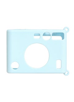 OMEVE Camera Case for Instax Mini EVO Silicone Protective Case for Fuji Instax Mini EVO Instant Camera Soft Rubber Lightweight Case for Fujifilm Instax Mini Evo Blue  - Image 2