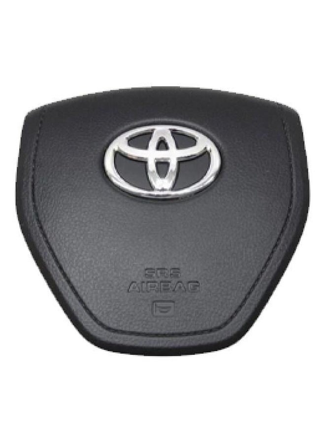 Toyota Yaris Steering Airbag Cover Black 2018-2021 Models Car Interior Replacement Accessory