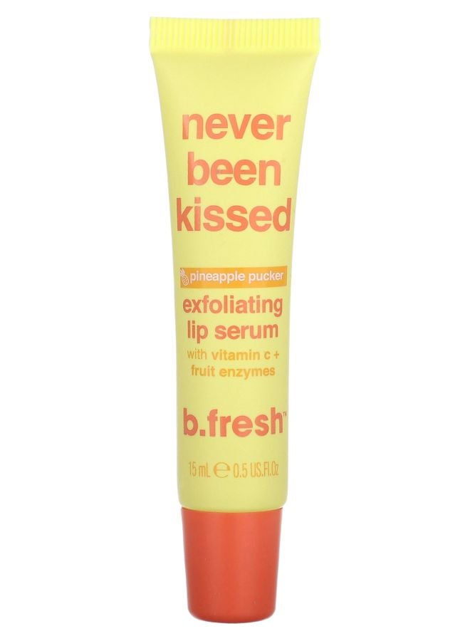 Never Been Kissed Exfoliating Lip Serum Pineapple Pucker 0.5 fl oz (15 ml)