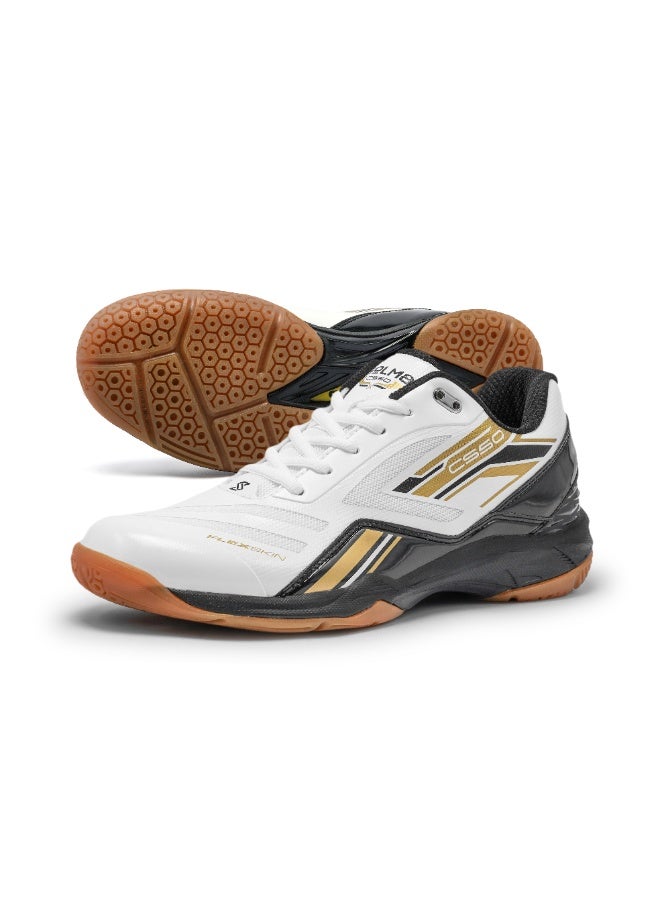 SOLM8 CS50 Lightweight Shoes for Best Suited for Pickleball and Indoor Court Sports | Badminton, Squash, Volleyball, Table Tennis with Non Marking Rubber Sole - Image 1