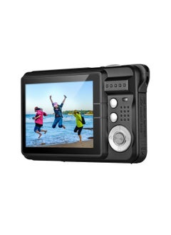 Generic كاميرا رقمية محمولة 1080P فيديو كامكورد 48 ميجابكسل مضادة للاهتزاز 8X زوم شاشة LCD قياس 2.7 بوصة كابتشر ابتسامة تكشف الوجه بطارية ليثيوم مدمجة  - Image 4