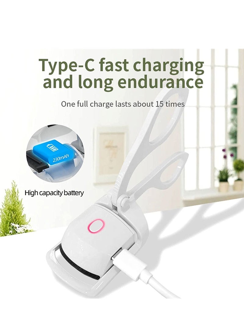 Generic - Electric Eyelash Curler Heated Eyelash Curler USB Rechargeable - Image 1