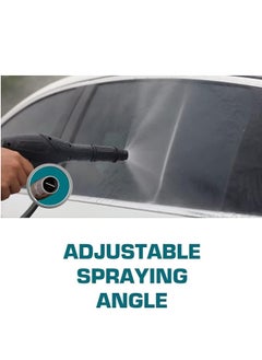 TOTAL Super Total Electric High-Pressure Washer 1500W - TGT11236 - 100Bar Pressure, 8m Metal Hose & Spray Gun Included| for Efficient Cleaning Cars, Home & Garden  - Image 4
