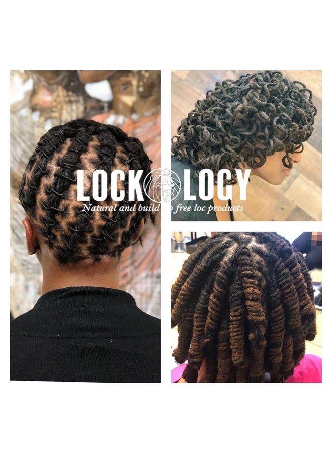 Loc Retwist Butter & Dread Wax Loc Butter For Growth - Peppermint Tea Tree All Natural & NO Build Up Loc Retwists Products by Lockology
