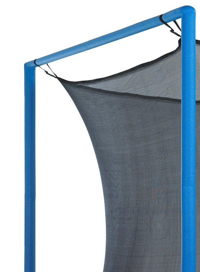 Upper Bounce 14' Trampoline Enclosure Net for 14 Ft. Frame Using 6 Straight Poles or 3 Arch, Installs Inside of Frame - Image 3