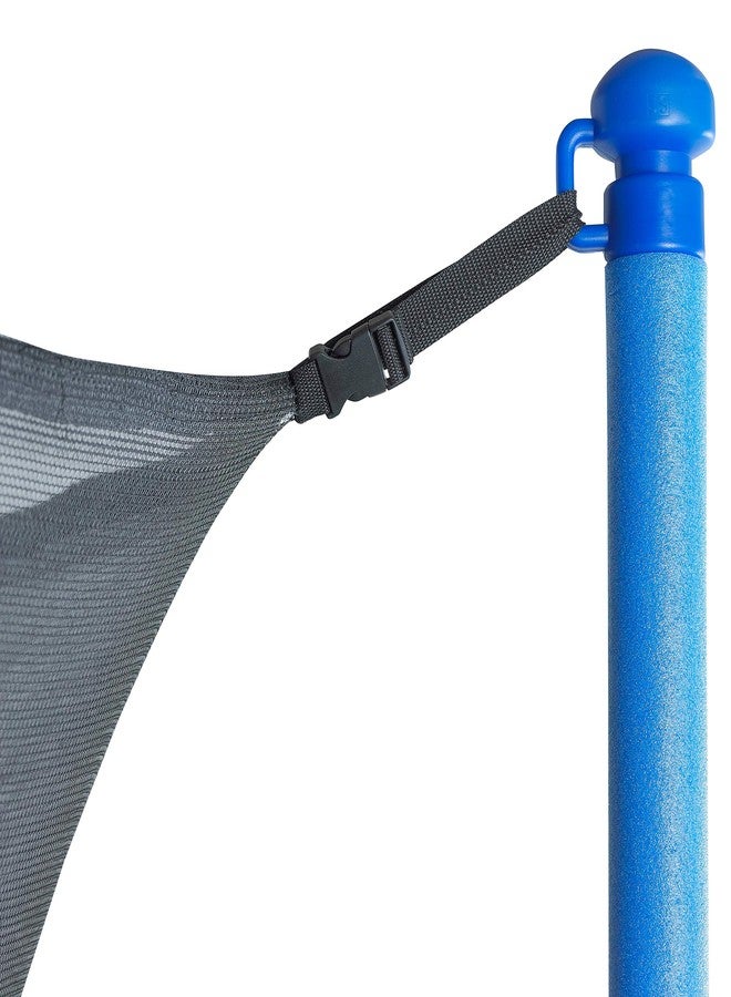 Upper Bounce 14' Trampoline Enclosure Net for 14 Ft. Frame Using 6 Straight Poles or 3 Arch, Installs Inside of Frame - Image 2