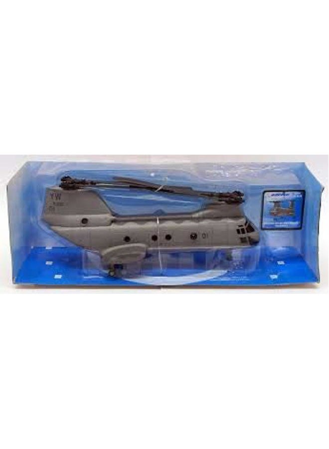 NewRay New-Ray New Ray Sky Pilot 1:55 Boeing Ch-46 Sea Knight - Marines Die Cast Vehicles - Image 3