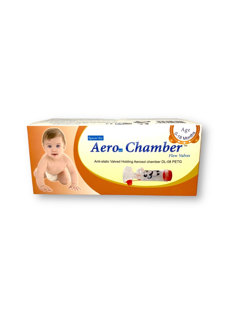 aero chamber Aerosol Chamber Small for Infant From (0 TO 18) Months  - Image 2