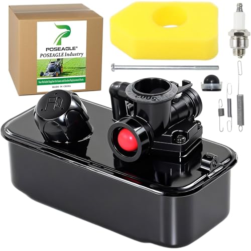 POSEAGLE Metal 494406 Fuel Tank and 795477 Carburetor Kit 698369 Air filter 698719 691859 692211 Spring 795083 Diaphragm Replaces 498809 498809A 498811 494407 494775 497619 699660 794161 795469 - Image 1