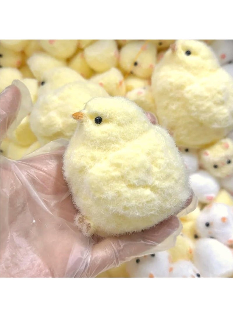 Bebiland Handmade Silicone Chick Squishy Toy, Ultra Soft Stress Relief Squeeze Toy. - Image 3