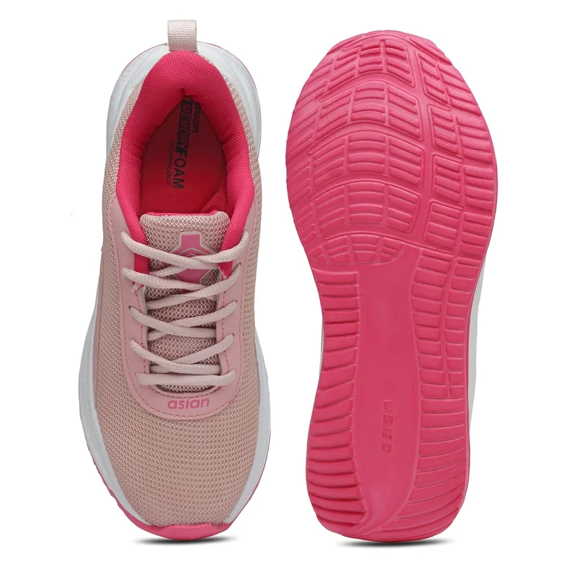 أسيان Pink Sneakers for Women and Girls