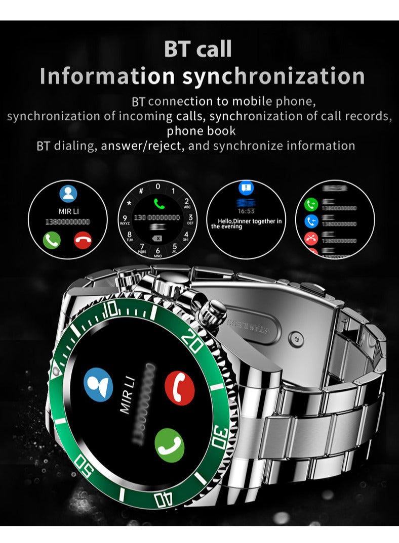 Smart Watch BT Call Blood Oxygen Heart Rate Monitor Sleep Tracker Exercise Mode Message Reminder - Image 3