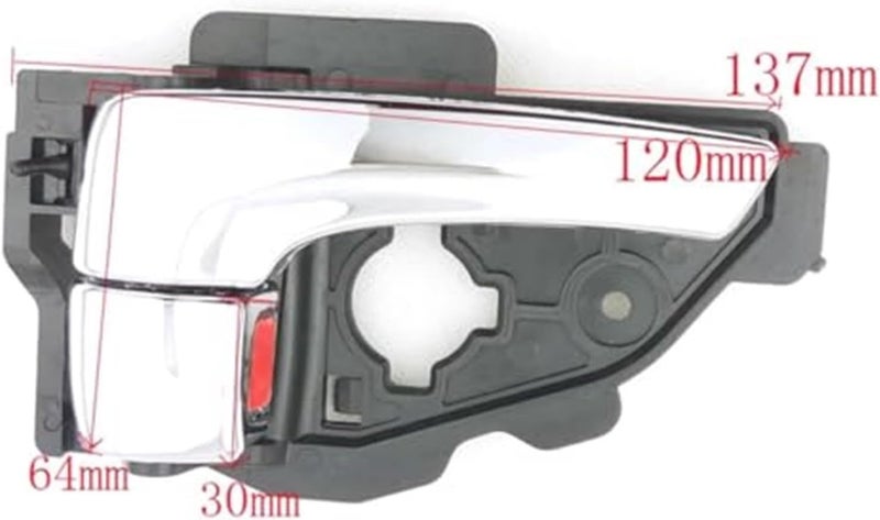 Wivplex 4PCS Car Interior Door Handle for Hyundai IX35 - Image 5