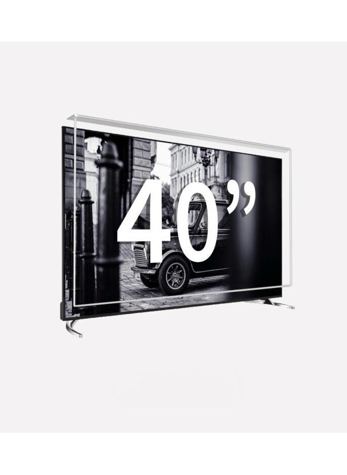 Generic 40-Inch TV Screen Protector | Anti-Shatter & Scratch Proof | Shockproof & Waterproof | Blue Light Blocking | 100% Clear | Easy Install/Remove | by Screen Pro  - Image 5