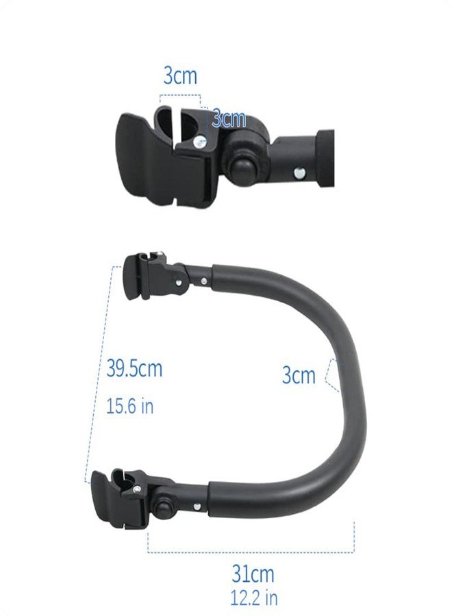 ROMIRUS مقبض شريط الحماية القابل للتعديل لعربة الأطفال متوافق مع YOYO2 YOYO3 (جلد PU) - Image 5