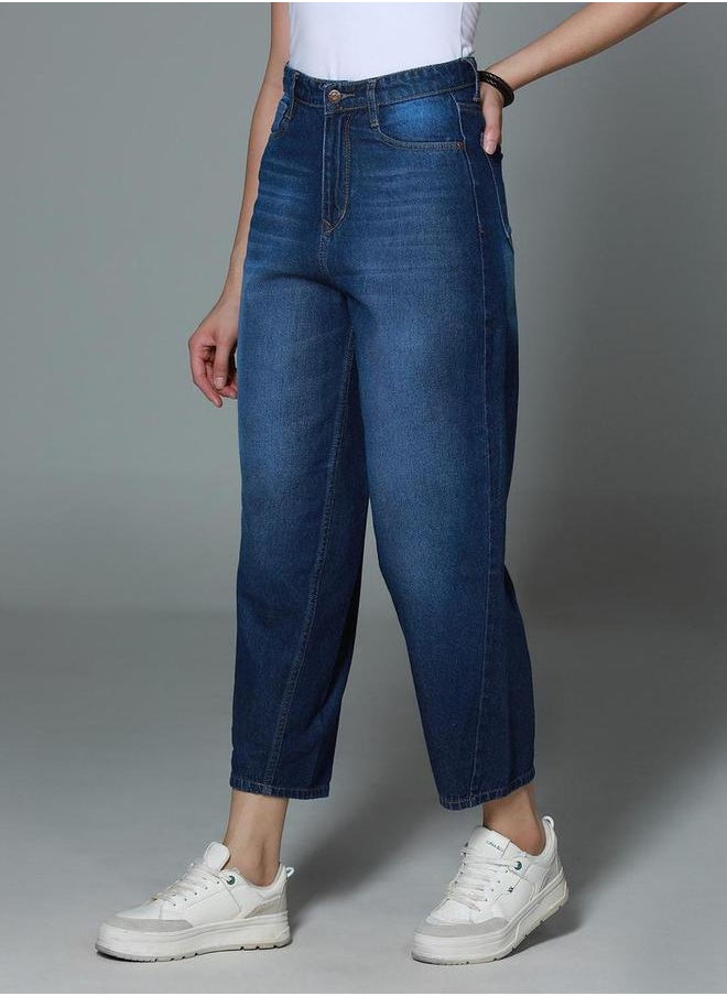 HIGH STAR - Light Wash Regular Fit Denim Jeans by Styli - Image 1