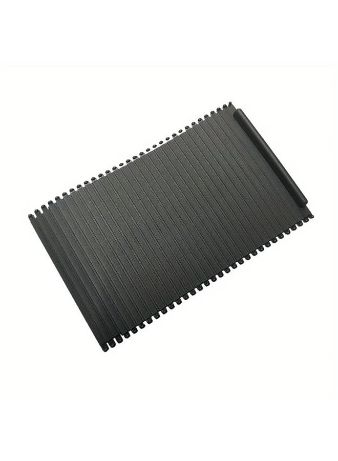 حاجز ذراع مركزي أسود ستارة نافذة لوحة غطاء حامل كوب لـ بي إم دبليو إي 53 X5 1999 2006 - Image 3