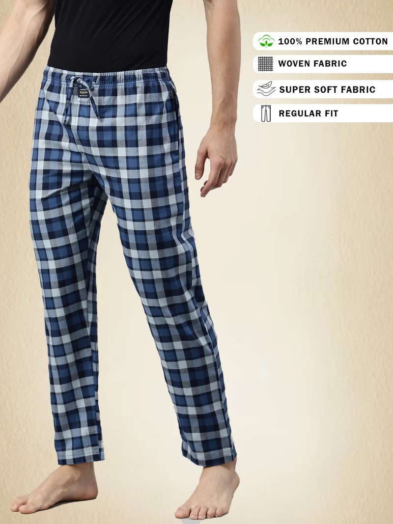 جوفن بيجامة كاروهات رجالي