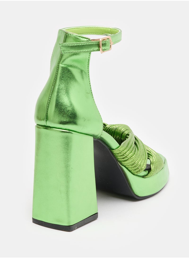 TGS Knotted Platform Heels  - Image 2