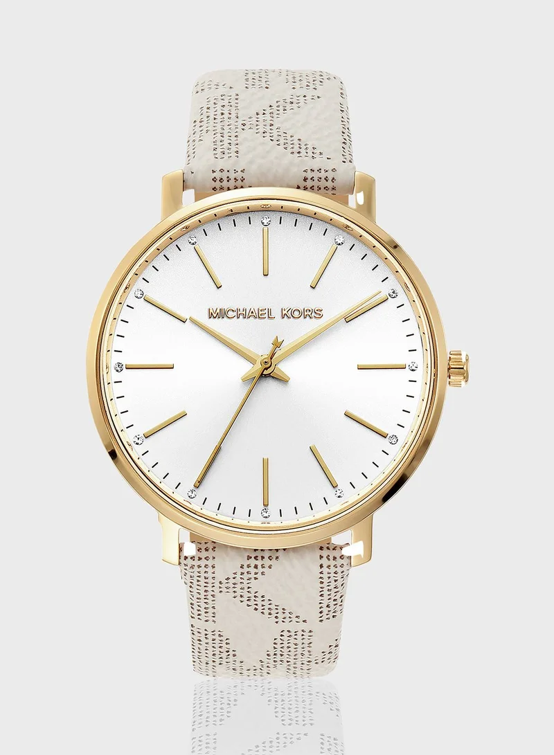 Michael Kors Classic Pu Strap Analog Watch