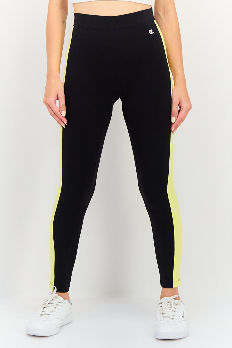 Champion Women Regular Fit Training Leggings, Black - Image 1