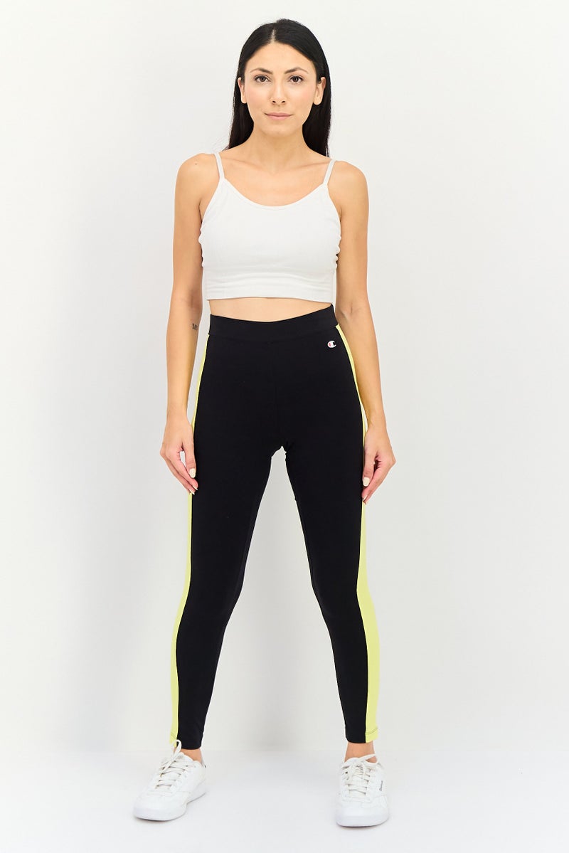 Champion Women Regular Fit Training Leggings, Black - Image 3