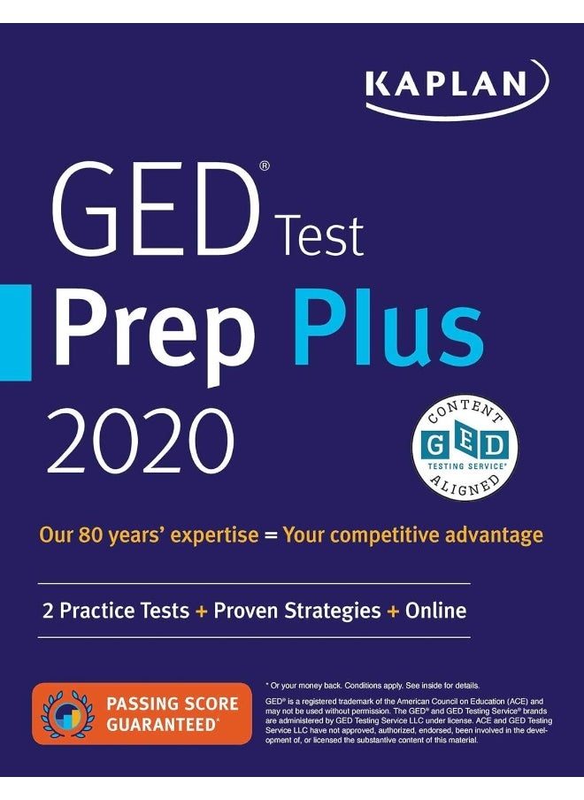 GED Test Prep Plus 2020: 2 Practice Tests + Proven Strategies + Online  - Image 2