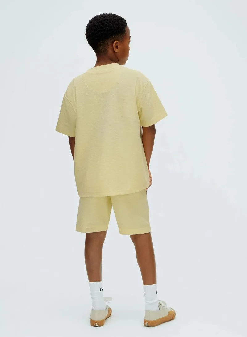Calvin Klein Ottoman T-Shirt & Shorts Set