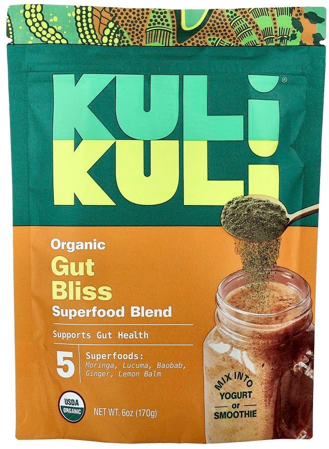 Kuli Kuli Organic Superfood Blend Gut Bliss 6 oz (170 g)