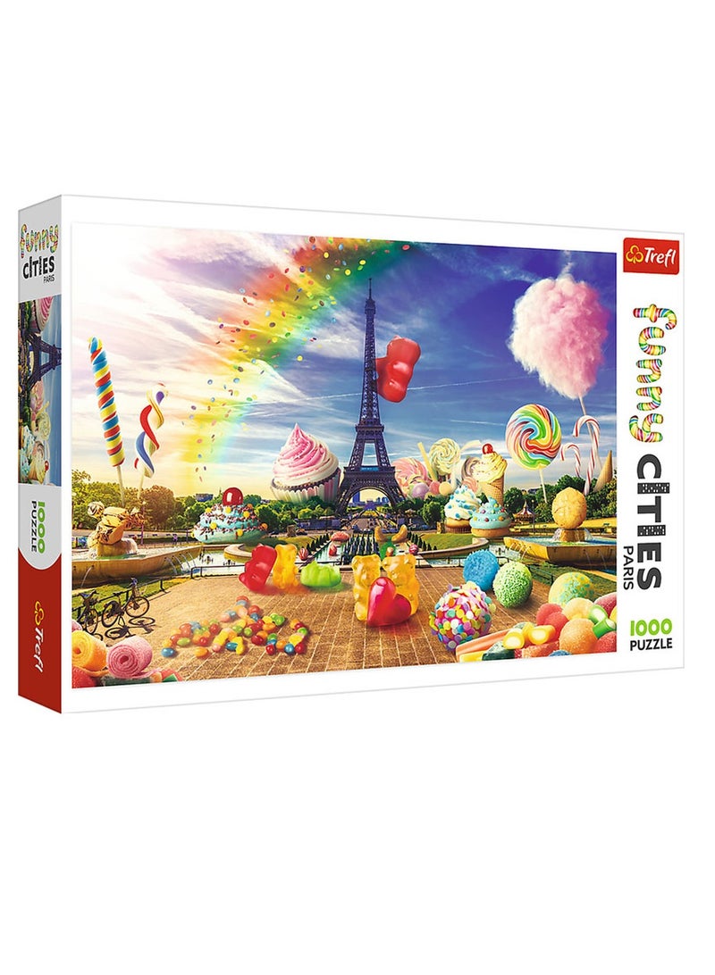 Trefl - Sweet Paris Puzzle 1000 Pieces - 10597 - Image 1
