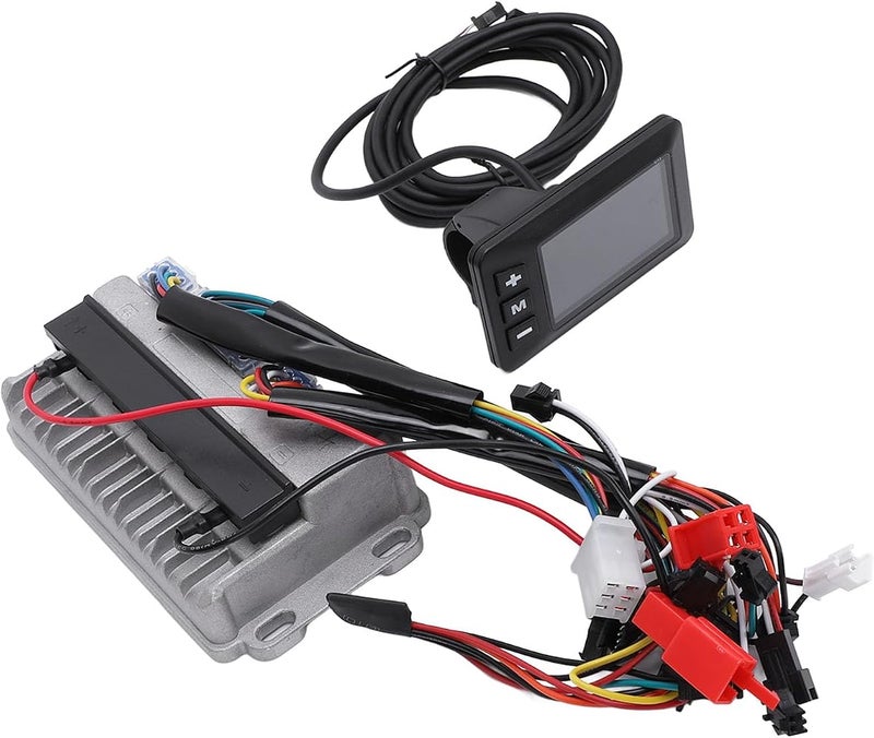 Hamwesh Electric Bike For Adults, 36V 48V 60V 500W 28A High Speed E Bikes For Adults, Tire Electric Bike With G51 LCD Display Panel For Scooter Motorcycle Conversion Kit - Image 4