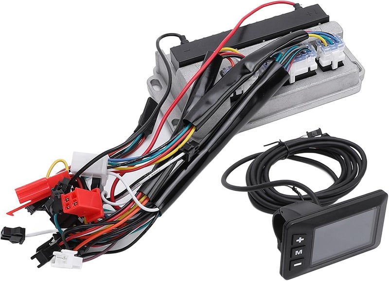 Hamwesh Electric Bike For Adults, 36V 48V 60V 500W 28A High Speed E Bikes For Adults, Tire Electric Bike With G51 LCD Display Panel For Scooter Motorcycle Conversion Kit - Image 1