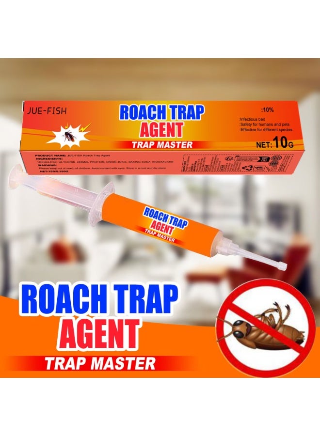 جل قاتل الصراصير 10٪ طعم معدي للمنازل والمطبخ القضاء على الصراصير بأمان 10g - Image 2