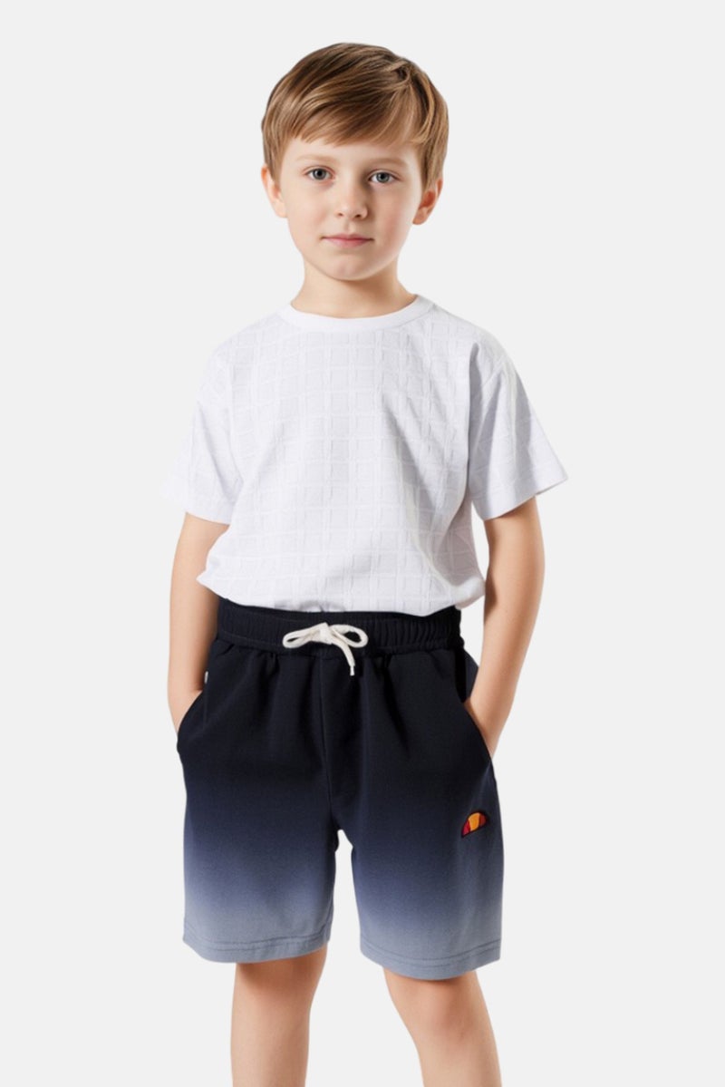 Ellesse Kids Boy Ombre Training Shorts, Grey - Image 1