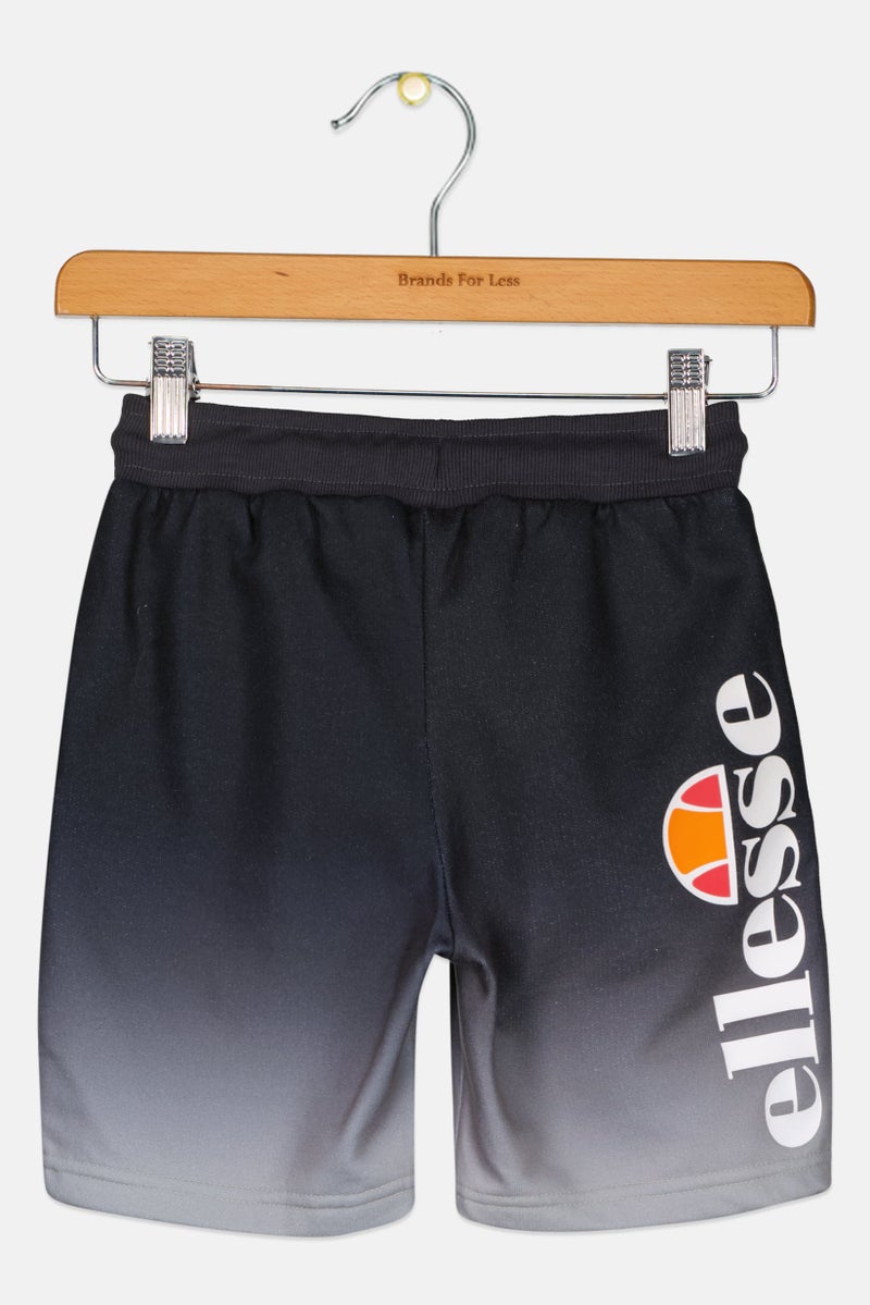 Ellesse Kids Boy Ombre Training Shorts, Grey - Image 3