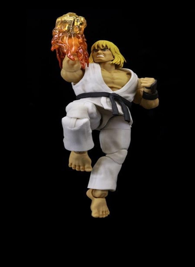 Jada Toys Ultra Street Fighter II Ken Player 2 Version Exclusive 6" Action Figure - Image 5