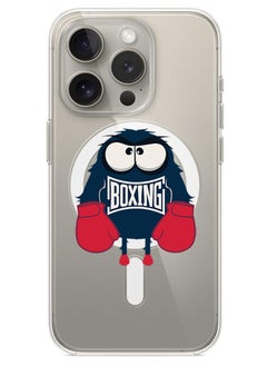 Magnetic Case for iPhone 15 Pro Max 6.7-inch Compatible with MagSafe Wireless Charging, Shockproof Phone Bumper Cover Boxing copy