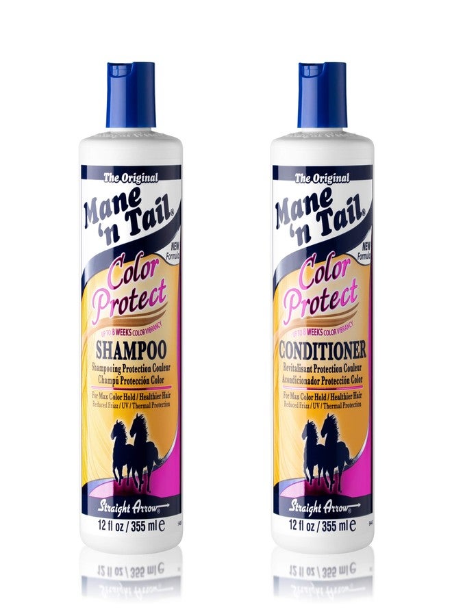 Mane 'n Tail Color Protect Shampoo + Conditioner 12 Ounce Each - Image 1