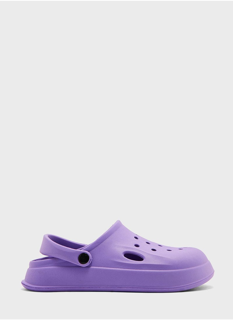 DeFacto - Heel Strap Crocks - Image 1
