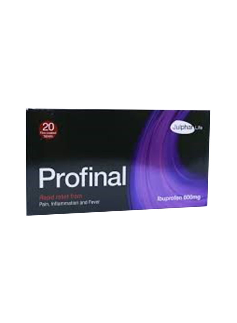 Profinal 600Mg Tablets 20'S