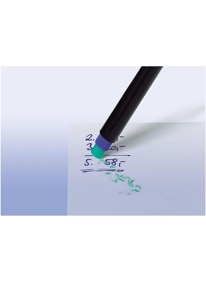 FABER-CASTELL - Multimark 1523S 0.1 Mm Superfine Tip Multi Function Marker Blue - Image 1