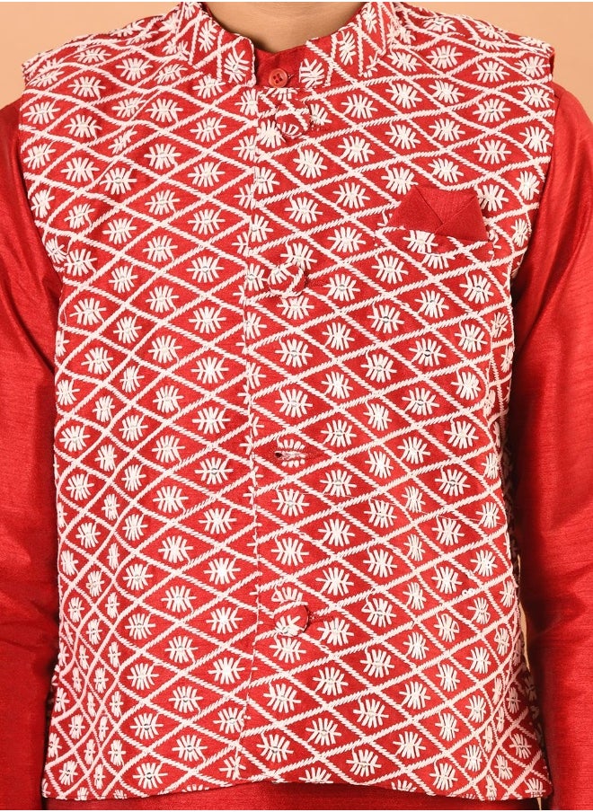 LILPICKS - Kurta Pajama Set with Nehru Jacket - Image 1