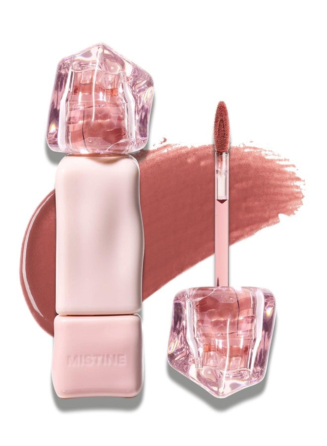 Mistine Makeup Velvet Lip Gloss Matte Lip Cream Liquid Lipstick Softening with Hyaluronic Acid Lip Tint, Non-Sticky Lightweight Lip Color V02 Pink Crush Limited Edition 0.1 fl oz - Image 1