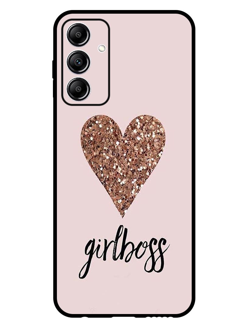 Theodor Protective Case Anti Scratch Shock Proof Bumper Cover For Samsung Galaxy A55 Girls Boss & Heart - Image 1