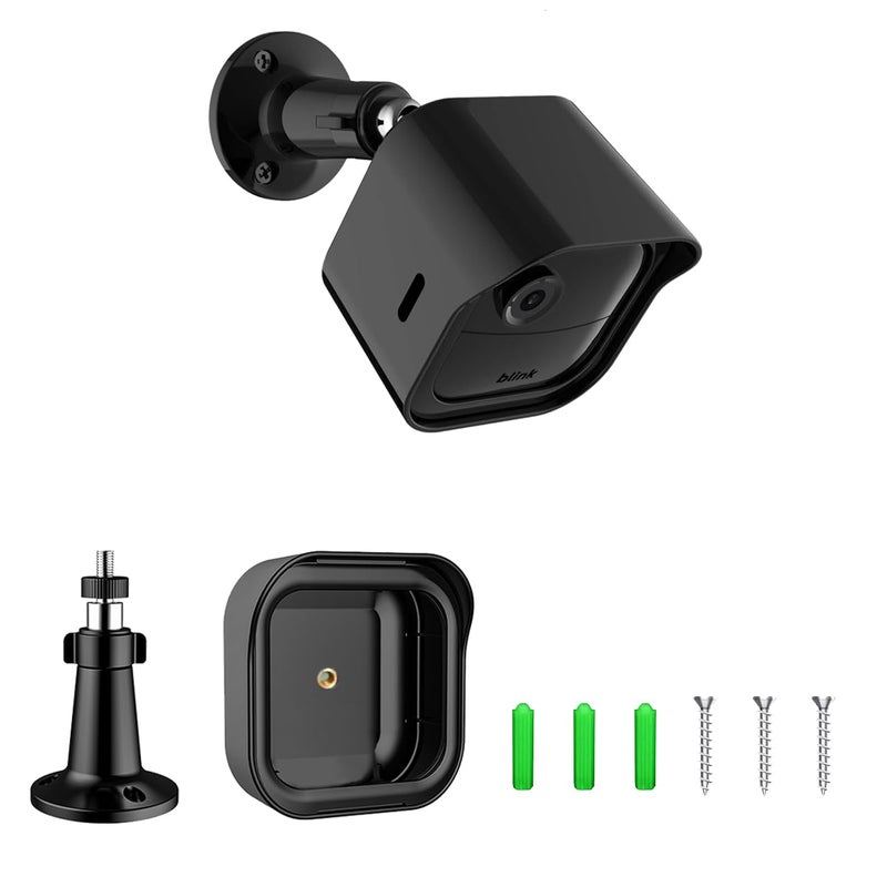 honecumi Blink Outdoor Camera Mount for Blink Outdoor 4th & 3rdâ€“ Weatherproof Adjustable Blink Outdoor Camera Surveillance Mount Bracket with Protective Housing, 360Â° Swivel & 90Â° Tilt Mount, 1 Pack - Image 1