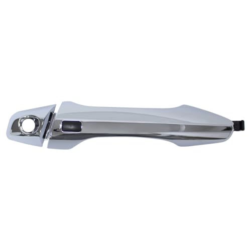ApplianPar Front Driver Side Left Exterior Door Handle Chrome for Hyundai Santa Fe 20132018 Santa Fe Sport 20132018 Santa Fe XL 20132019 - Image 3