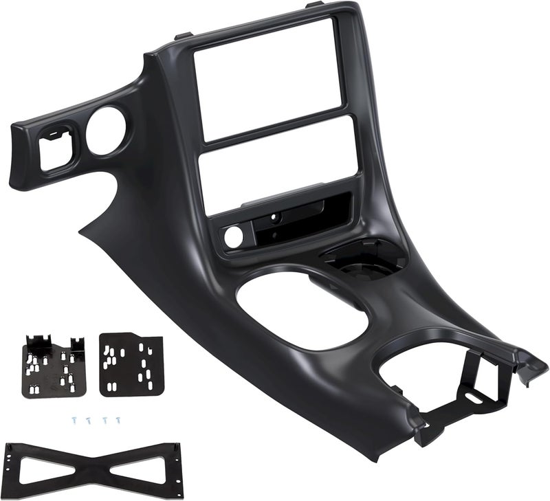 ECOTRIC Double Din Stereo Dash Installation Compatible with 1997-2004 Chevrolet Corvette C5 Replacement for 10407815 - Image 1