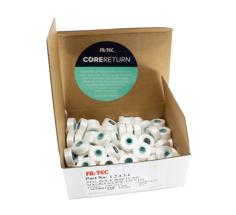 Fil Tec Pack Of 20 MagnaGlide Size L Embroidery Bobbins