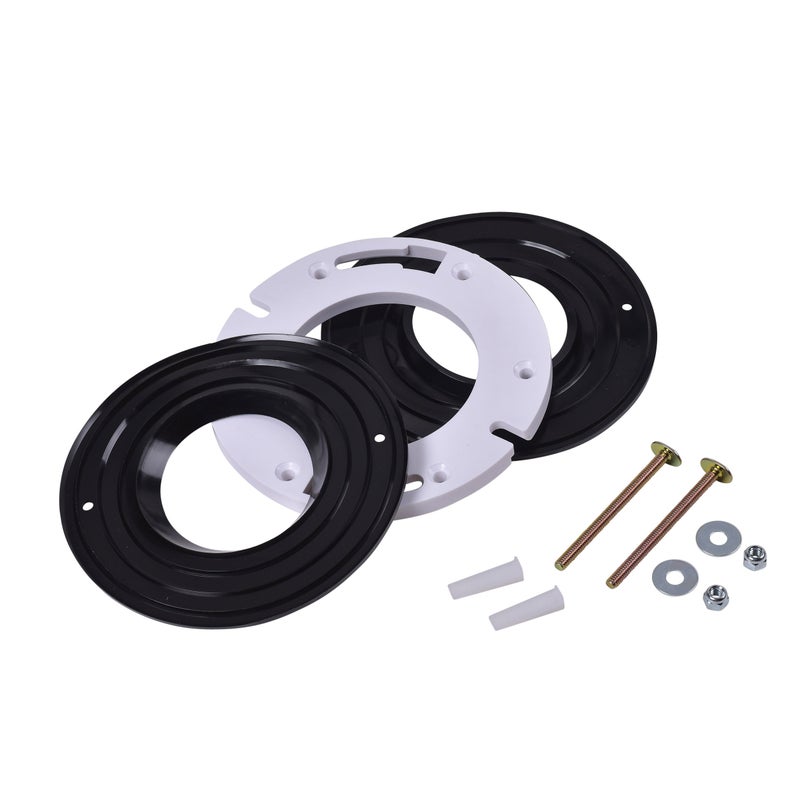 Oatey 43645 Closet Flange Spacer Kit with Gaskets, 1/2 in. Spacer, Closet Bolts, and Shims