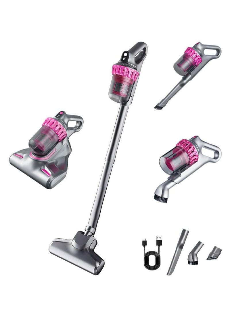 Joshberg 4 in 1 Cordless Vacuum Cleaner,10000Pa UV Mite Removal, Stick Handheld Vacuum Cleaner Ultra Quiet,Lightweight Vacuum Cleaner with HEPA Filter For Home/Car/Pet and Carpet Cleaning  - Image 1
